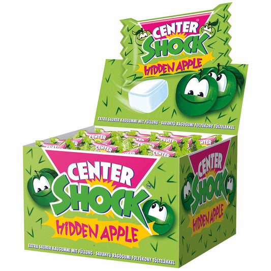Center Shock Chewing-Gum Pomme Extra Acide